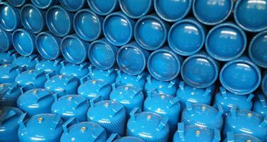 6 एलजी संपीड़ित एलपीजी गैस सिलेंडर 13 एल पानी की क्षमता के साथ कम दबाव