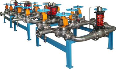 तेल क्षेत्र 20-20000 एनएम 3 / एच स्टील के लिए ओ 2 एन 2 आर उद्योग गैस उपकरण दबाव विनियमन उपकरण