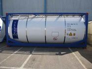 Liquid Nitrogen Storage ISO Tank Container 0.41 Bar External Pressure -40℃ -130℃